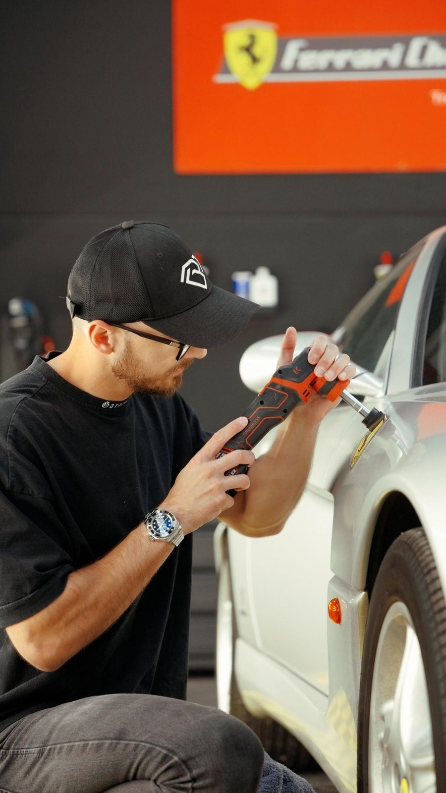 FERRARI · PAINT CORRECTION